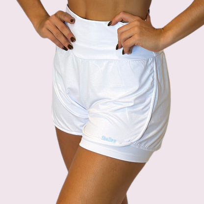 Shorts Dry Fit Branco