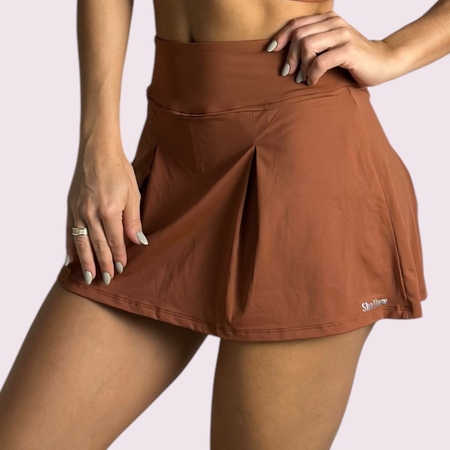 Shorts Saia Lela Suplex Terracota