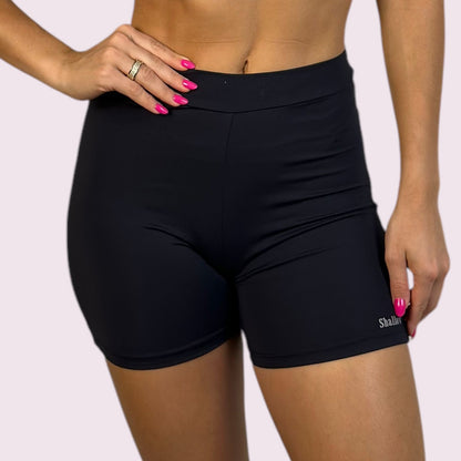 Shorts Elastic Empina Bumbum Suplex Preto