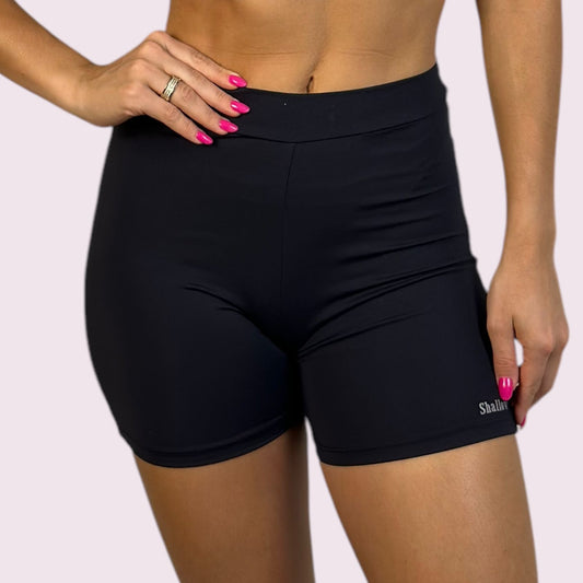 Shorts Elastic Empina Bumbum Suplex Preto