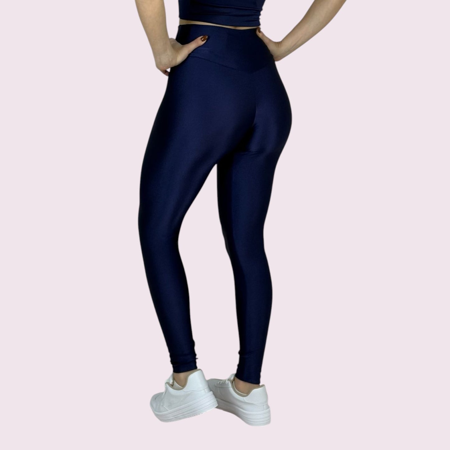 Legging Liz Metalizada Marinho