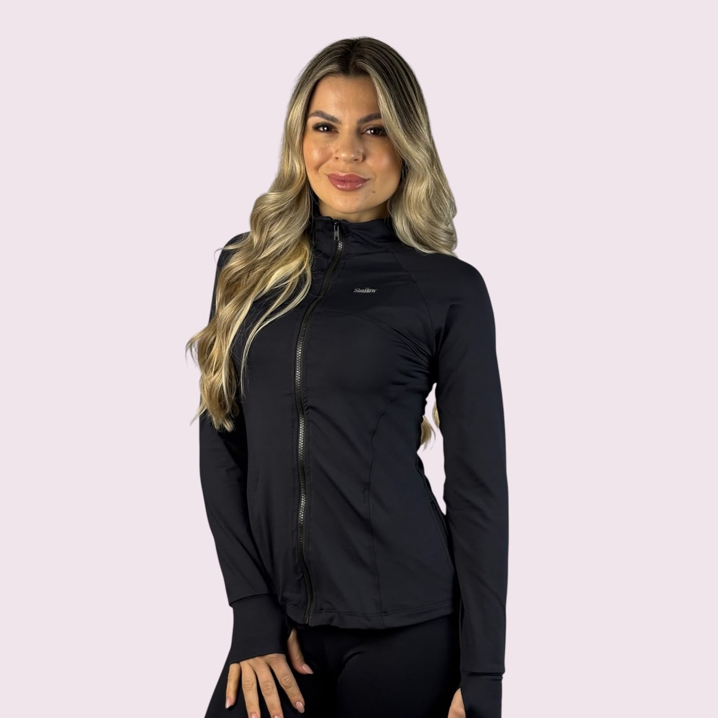Casaco Carol Suplex Preto