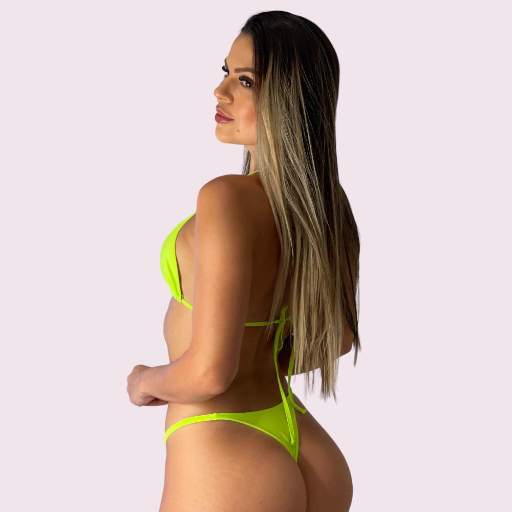 Biquíni Dubai Amarelo Neon