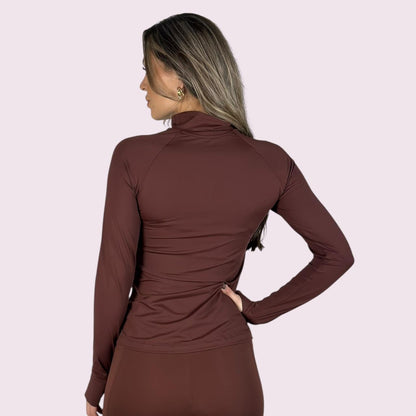 Casaco Slim Suplex Coffee