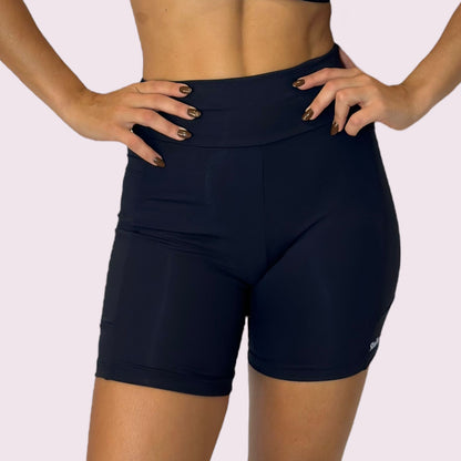 Bermuda com Bolso Suplex Preto