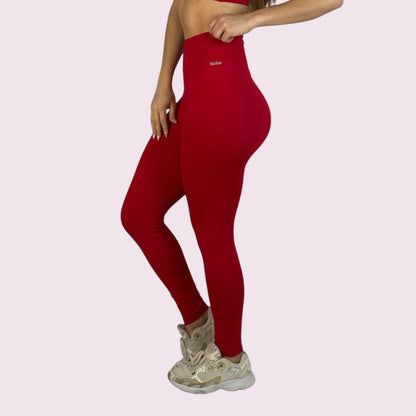 Legging Angelina Suplex Vermelha