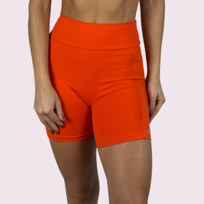 Bermuda com Bolso Suplex Laranja