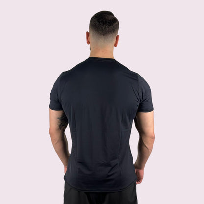 Camiseta Manga Curta Masculina Flow Preta
