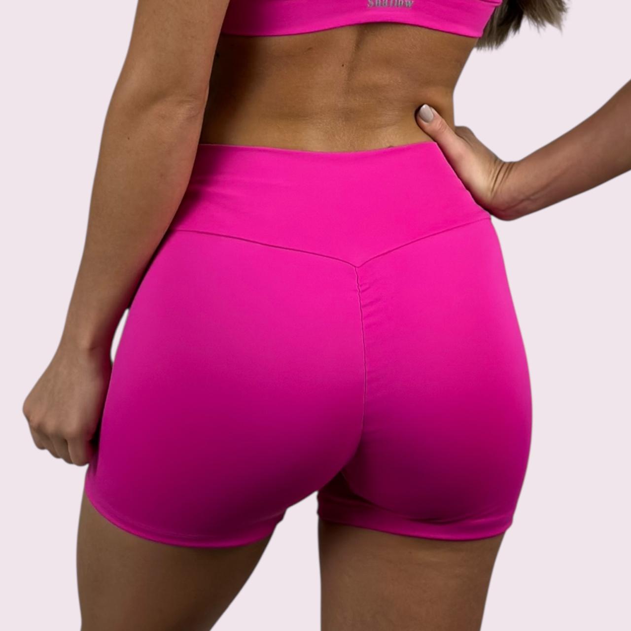 Shortinho Empina Bumbum Suplex Block Pink
