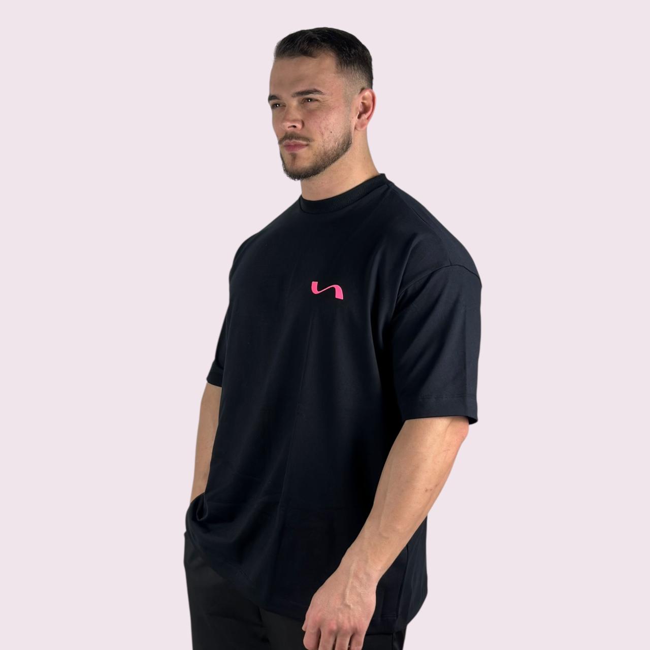 Camiseta Oversized Run Preta Unissex