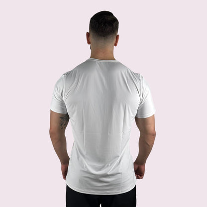 Camiseta Manga Curta Masculina Flow Branca