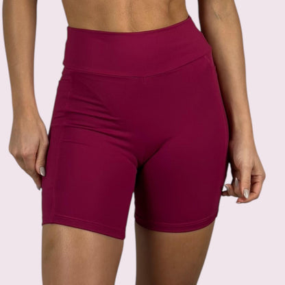 Bermuda com Bolso Suplex Hibisco