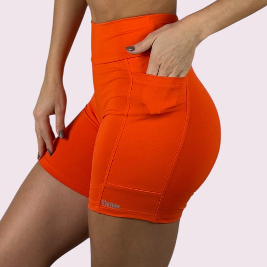 Bermuda com Bolso Suplex Laranja