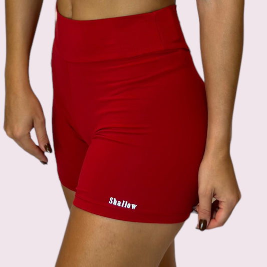 Shorts Cós V Suplex Vermelho