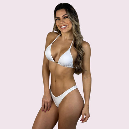 Biquíni Lusiana Branco Estampa Magica