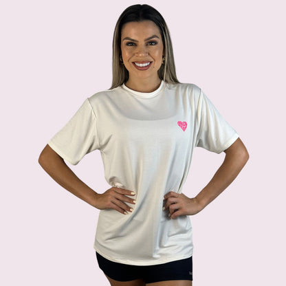 Camiseta Manga Curta Shallow Team Off White Unissex