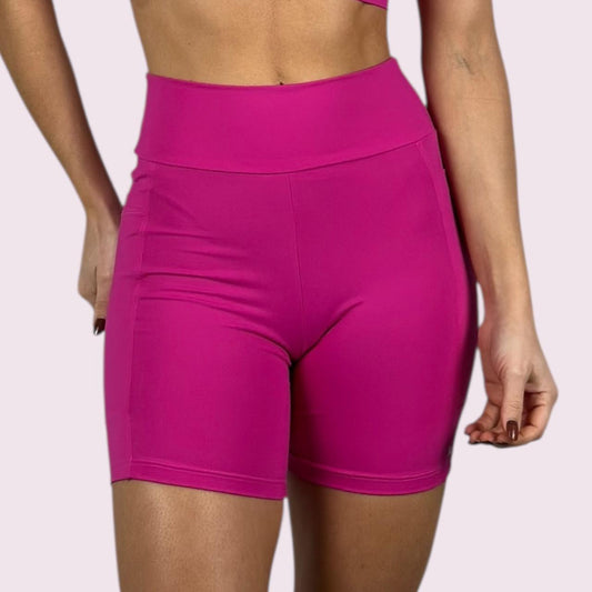 Bermuda com Bolso Suplex Block Pink