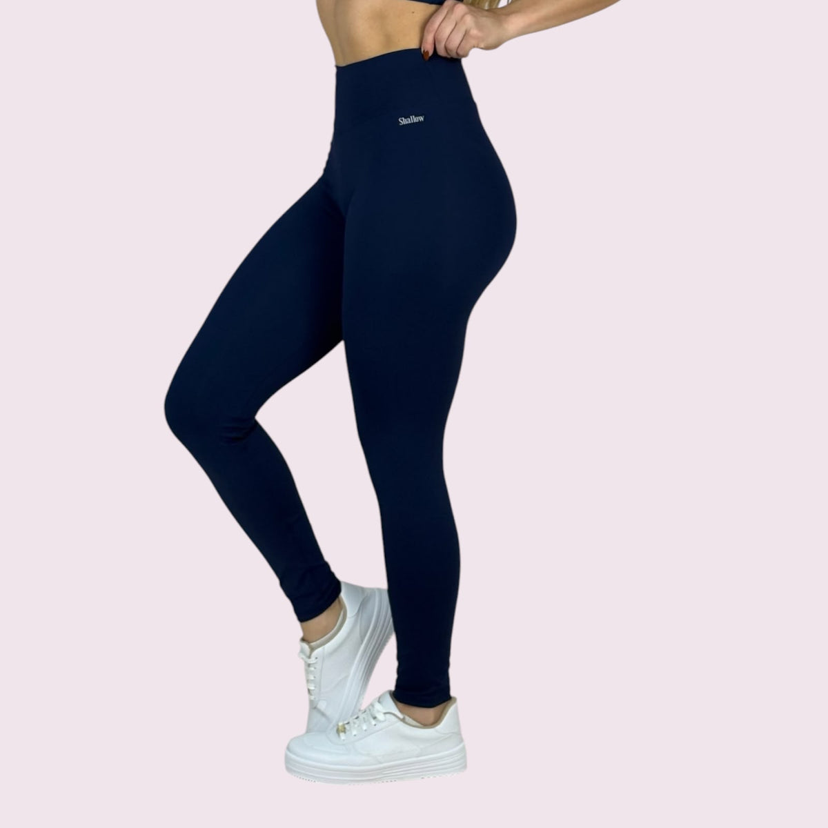 Legging Angelina Suplex Azul Marinho