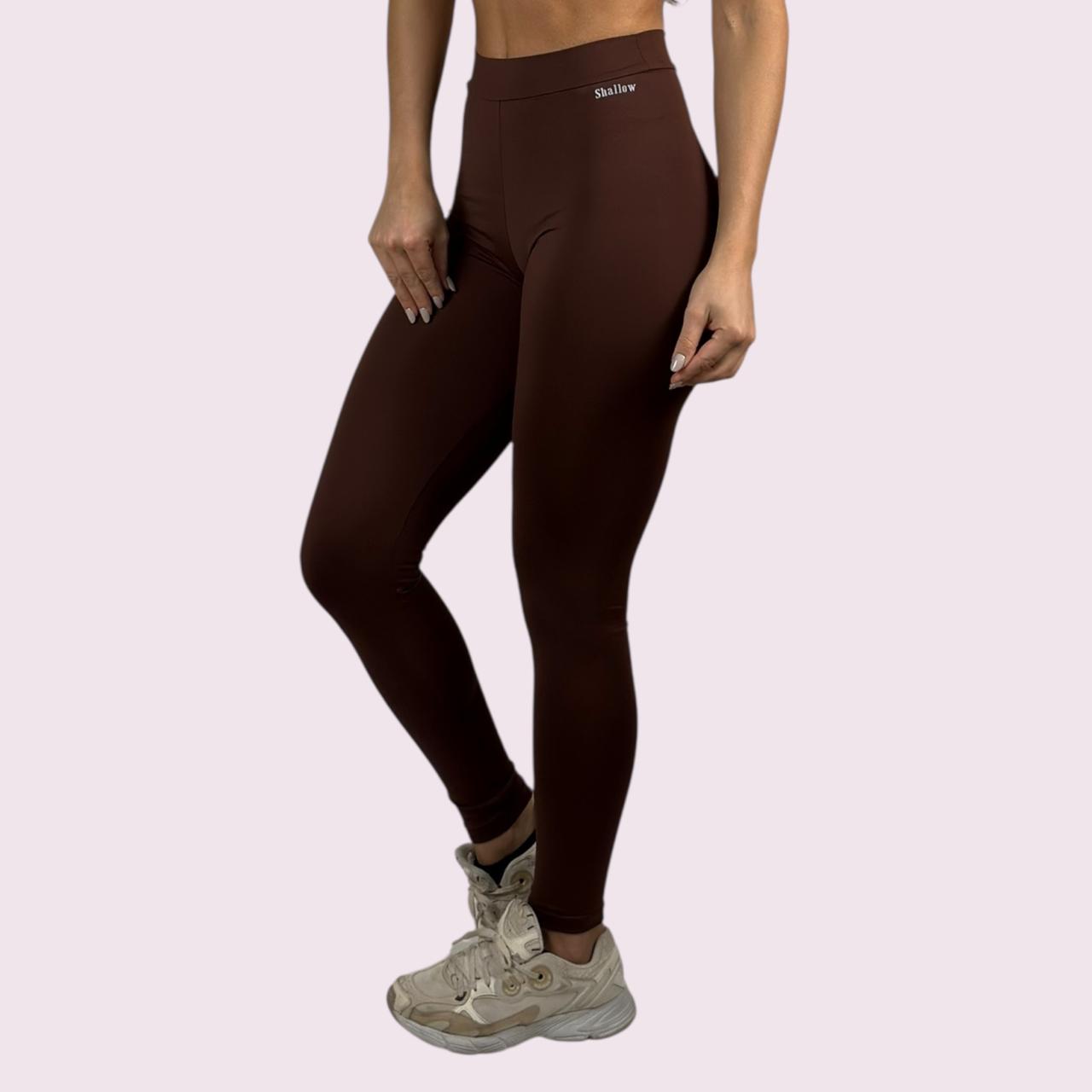 Legging Elastic Suplex Coffee