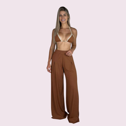 Calça de Praia Livia Terracota