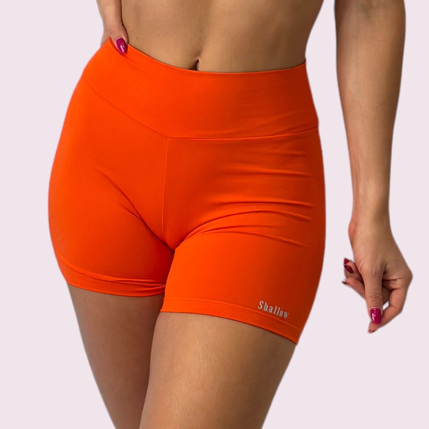 Shortinho Empina Bumbum Laranja