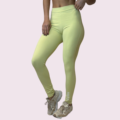 Legging Elastic Empina Bumbum Amarelo Candy