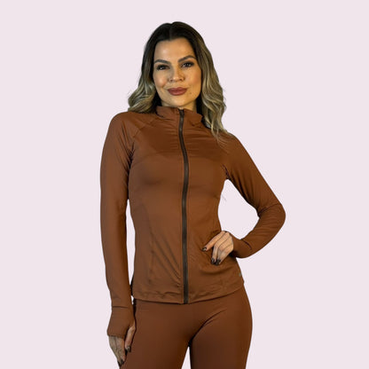 Casaco Slim Terracota