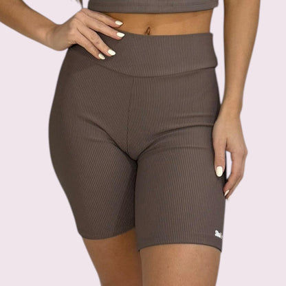 Bermuda Cós V Cotelê Mocha Mousse