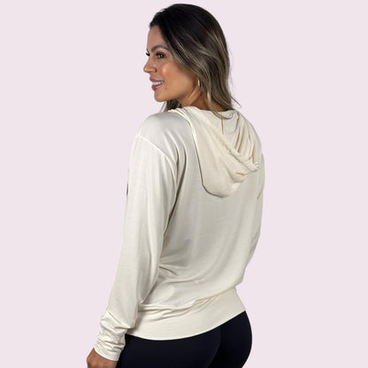 Moletom Longo Shallow Off White Unissex