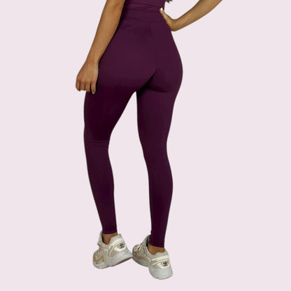 Legging Elastic Suplex Malbec