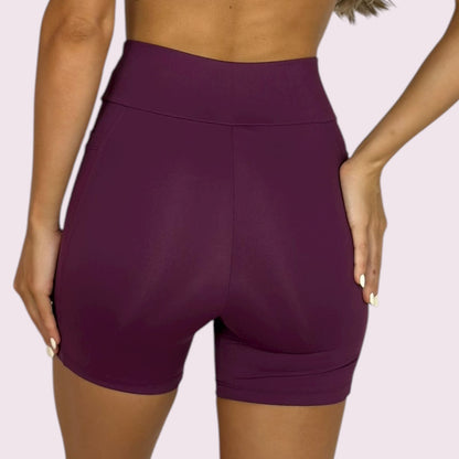 Bermuda com Bolso Suplex Malbec