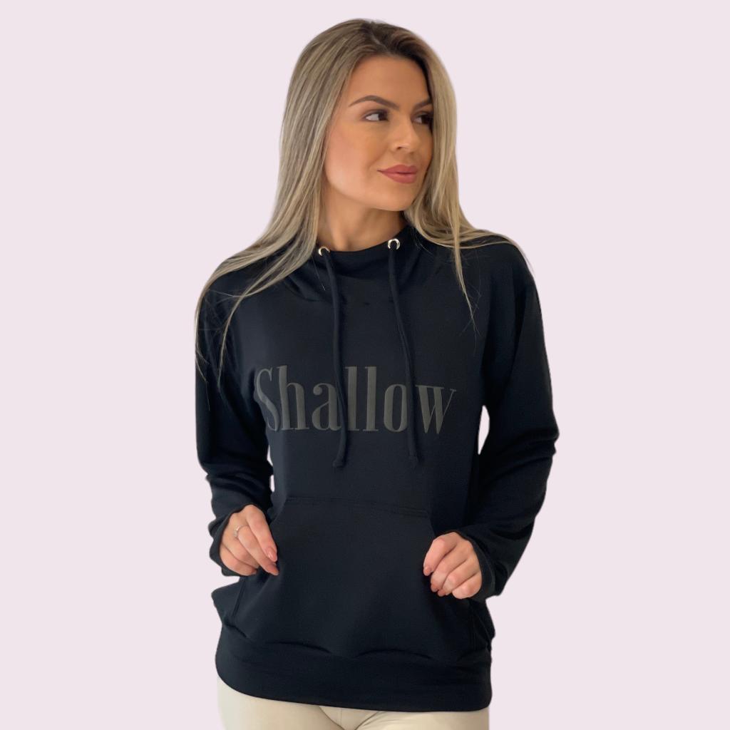 Moletom Longo Shallow Preto Unissex