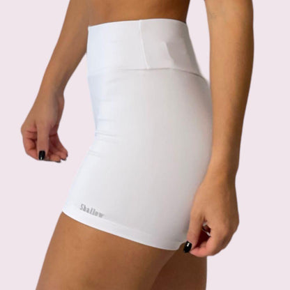 Shortinho Empina Bumbum Suplex Branco
