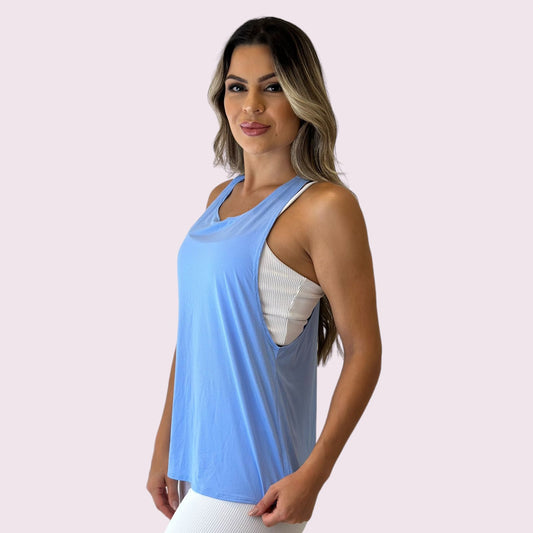 Regata Dry Fit Azul Candy