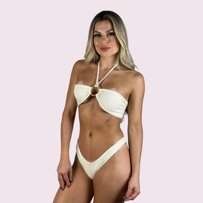 Biquíni Malta Texturizado Off White