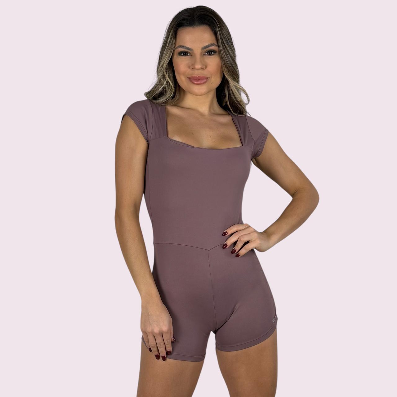 Macacão Marie Suplex Cacau