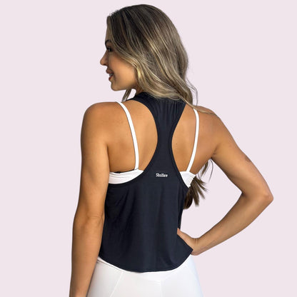 Regata Valentina Dry Fit Preto