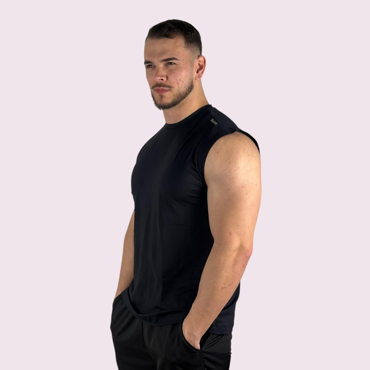 Regata Masculina Flow Preta