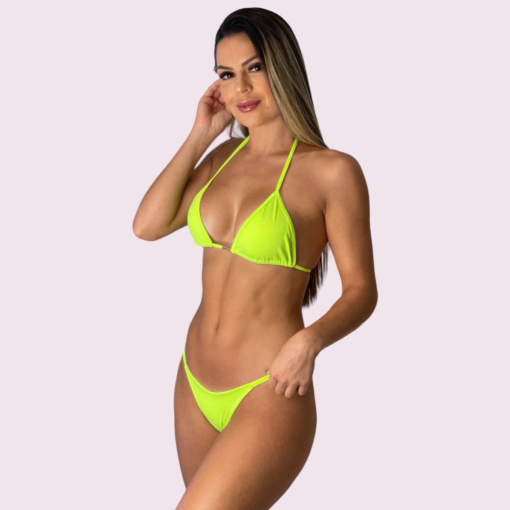 Biquíni Dubai Amarelo Neon