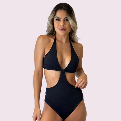 Maiô Tremiti Dots Preto