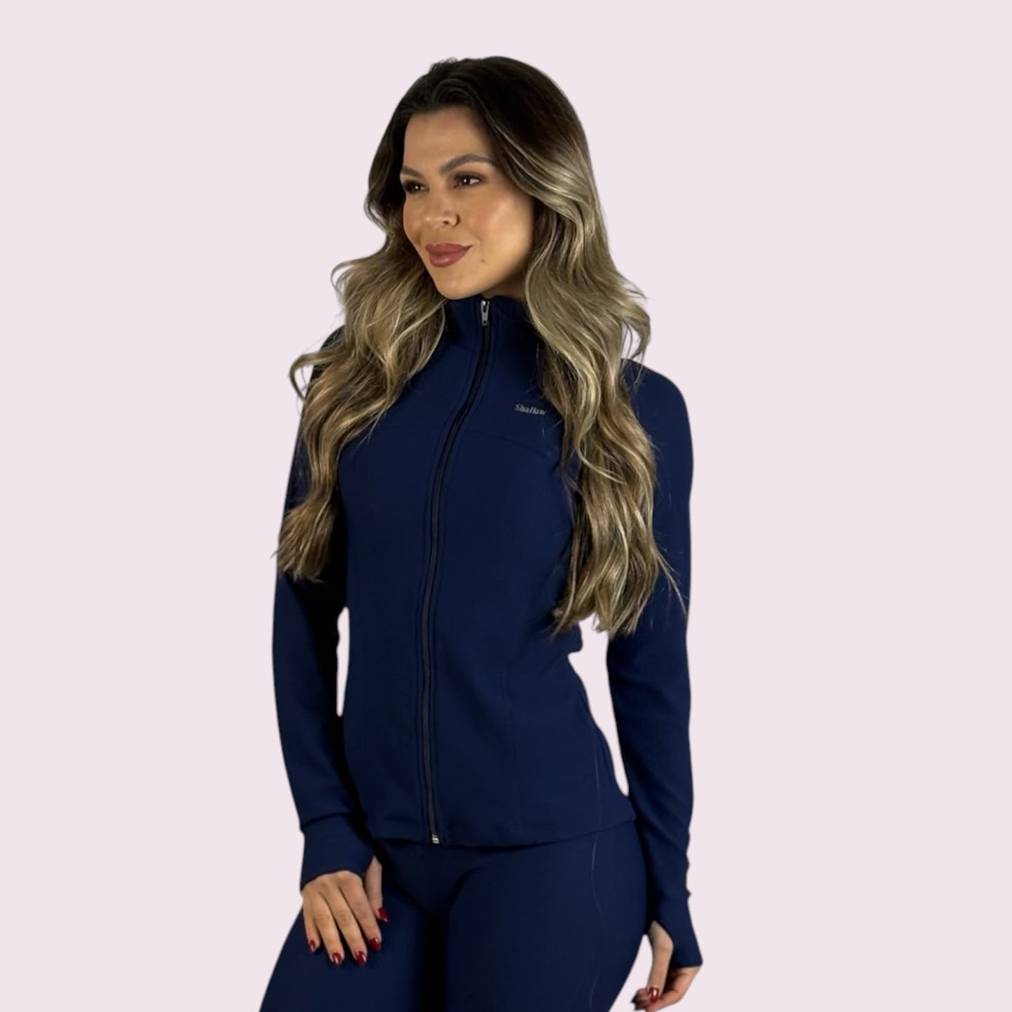 Casaco Carol Cotele Azul Imperial