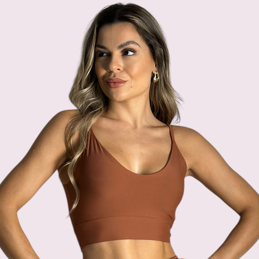 Top Cintia Suplex Terracota